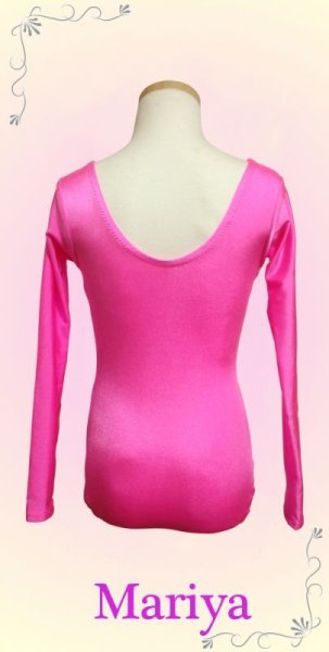 画像2: 長袖レオタード　100〜160 (2)